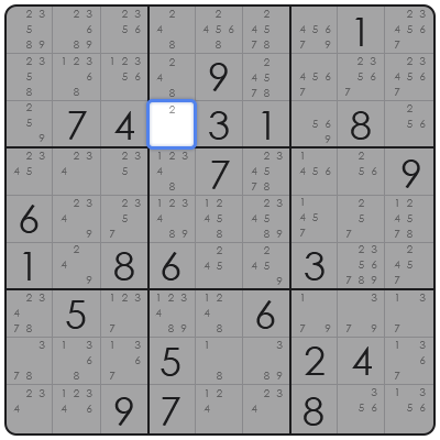 sudoku naked pairs technique